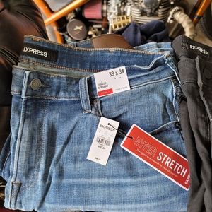 Express Classic Straight Hyper Flex Pants